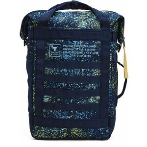 Under Armour No Bull Project Rock Box Duffle Backpack Blue Utility Bag NWT